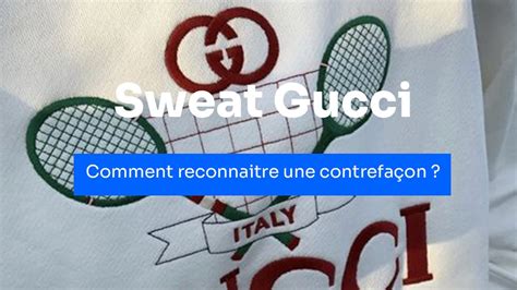 reconnaitre un faux sweat gucci